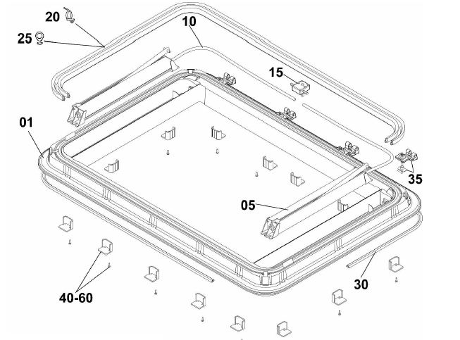 HEKI 3 EXTERIOR FRAME