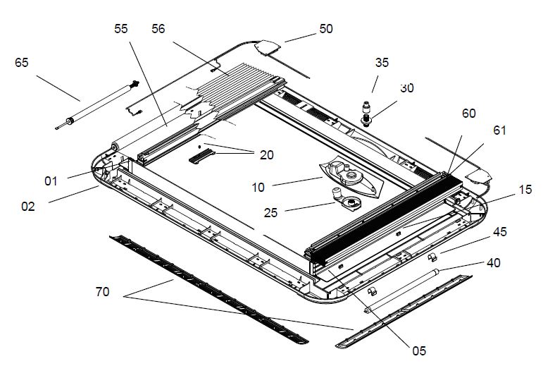 HEKI 3 INTERIOR FRAME