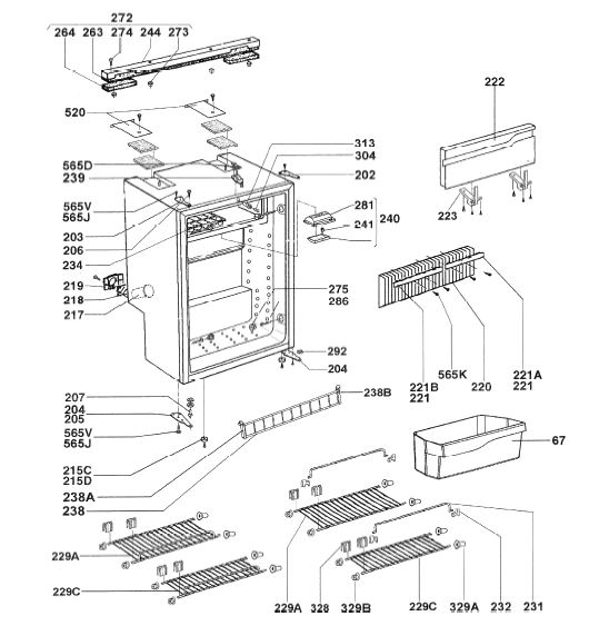 RM7271 CABINET