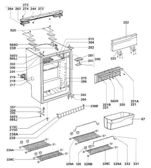 RM7290 CABINET