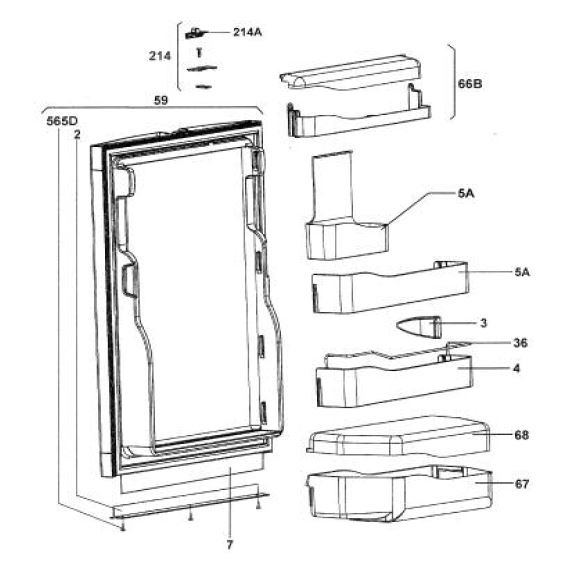 RM7290 DOOR