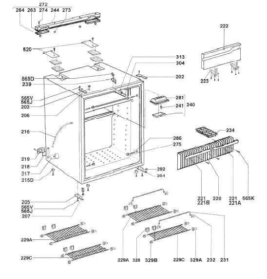 RM7361 CABINET 