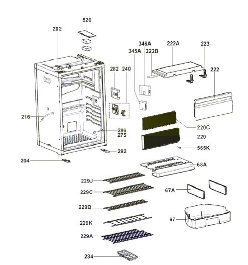 RM8400 CABINET