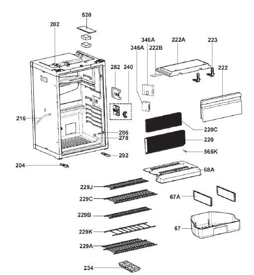 RM8401 CABINET