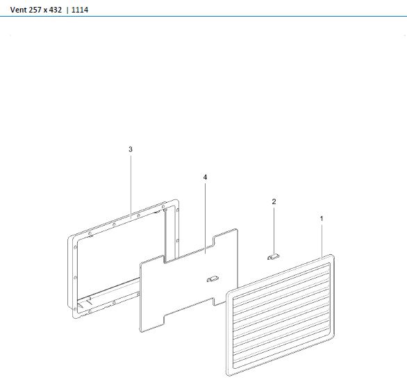 VENT 257X432 (THETFORD)