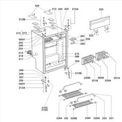 6 SERIES CABINET PARTS