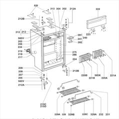6 SERIES CABINET PARTS