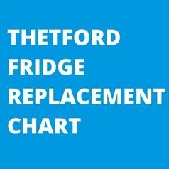 THETFORD FRIDGE REPLACEMENT CHART