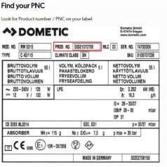 Dometic pnc section